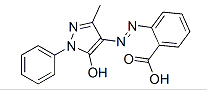 sodium bis[2-[(4,5-dihydro-3-methyl-5-oxo-1-phenyl-1H-pyrazol-4-yl)azo]benzoato(2-)]chromate(1-)  CAS NO.41741-86-0